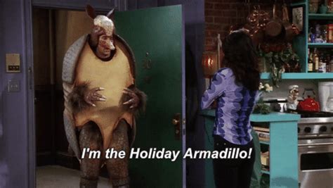 Friends Tv Holiday Armadillo GIF - Find & Share on GIPHY