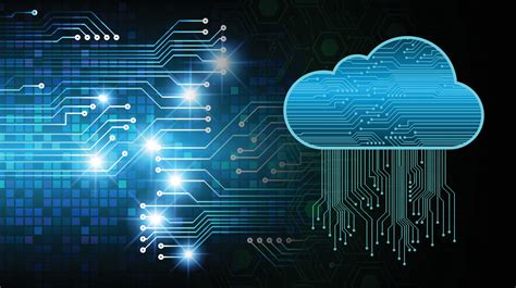 cloud computing circuit future technology concept background 2792944 Vector Art at Vecteezy