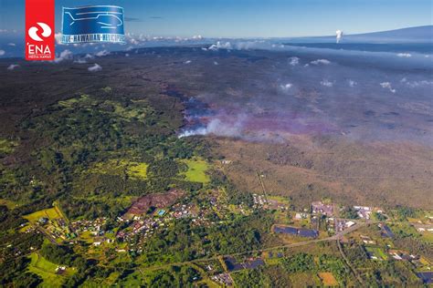 VIDEO: Lava Overflight Shows Flow Front Creeping Closer To Pahoa