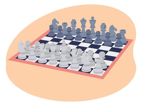 Chess game beautiful illustration 15465883 Vector Art at Vecteezy