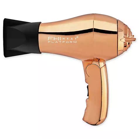 FHI Heat® Platform Mini Turbo Hair Dryer in Rose Gold | Bed Bath ...