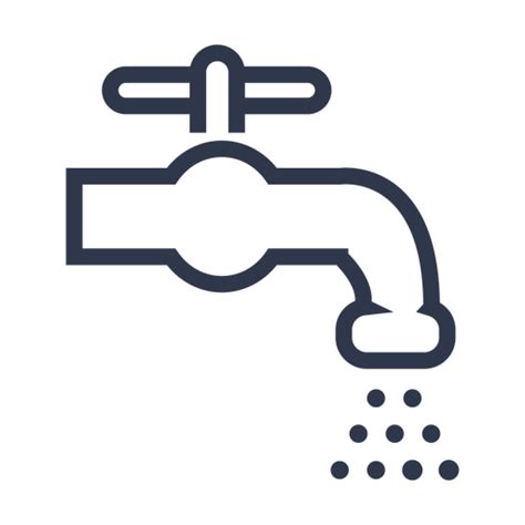 Water Faucet Icon PNG & SVG Design For T-Shirts