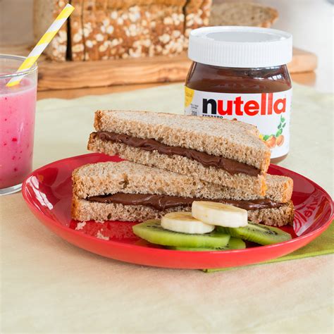 The perfect sidekick to your sandwich with Nutella. | Nutella recipes, Yummy snacks, Nutella