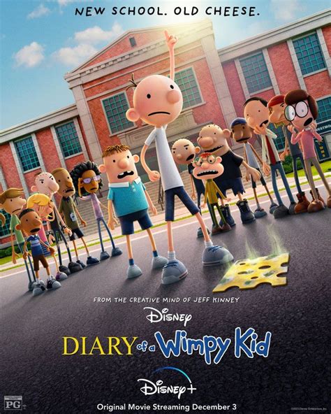 Diary of a Wimpy Kid Posters Reveal Sequel Animated Film Coming to Disney+