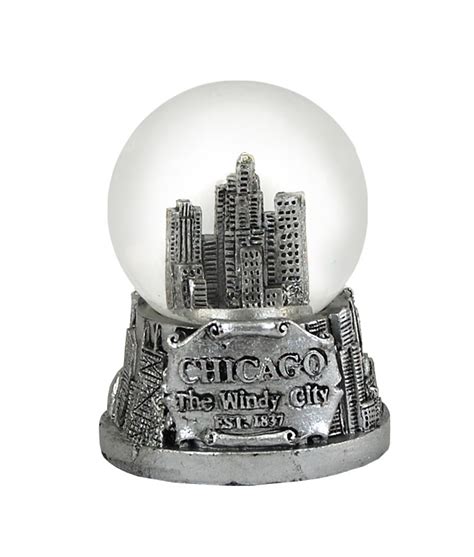 Chicago 45mm Snow Globe - Americaware