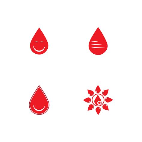 Human Blood logo template vector icon illustration design 8868842 Vector Art at Vecteezy