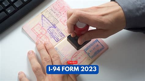 I-94 Form 2023