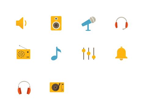 Tonicons - Animated Music Icons by Hakan Ertan on Dribbble