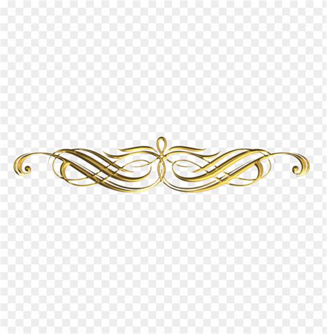 Gold Line Design PNG Image With Transparent Background png - Free PNG Images | Decorative lines ...