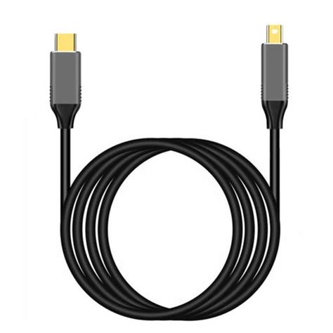 Generic USB Type C To Mini DisplayPort DP 4K 6FT Cable Adapter-Black ...