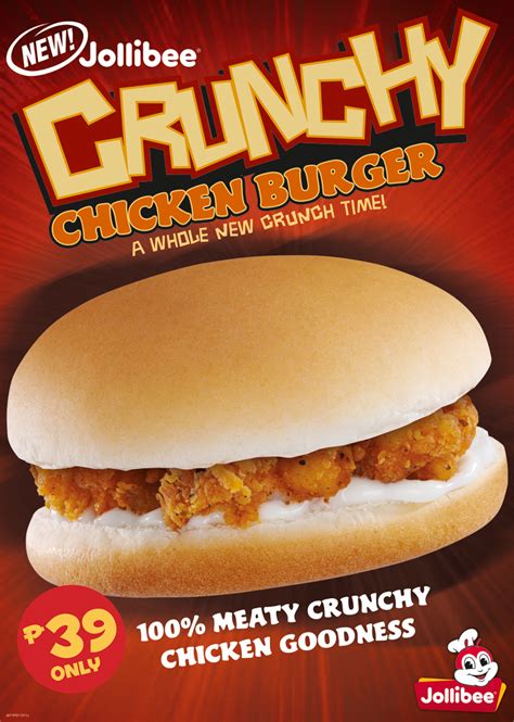 The Simple Family Man: Jollibee Crunchy Chicken Burger