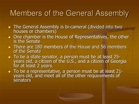 PPT - Georgia’s Government: The Legislative Branch PowerPoint ...