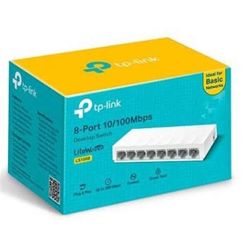 Tp-link LS1008 8 Port Hub Switch White buy and offers on Techinn