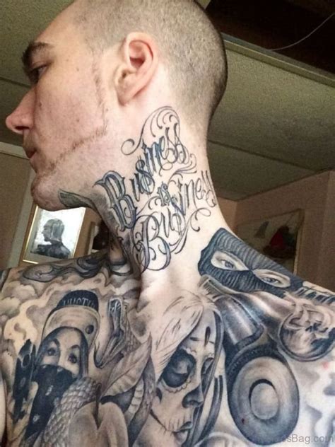 33 Surprising Gangster Neck Tattoos - Tattoo Designs – TattoosBag.com