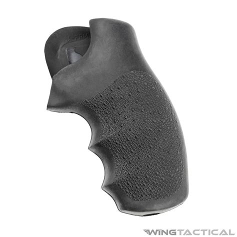 Hogue S&W J Frame Revolver Rubber Grip (60000) | Wing Tactical