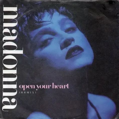 Open your heart (remix) by Madonna, 7inch x 1 with recordsale - Ref ...