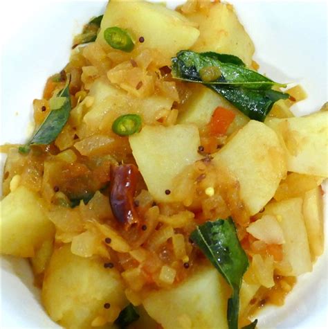 South Indian Potato Curry - Healthy Indian