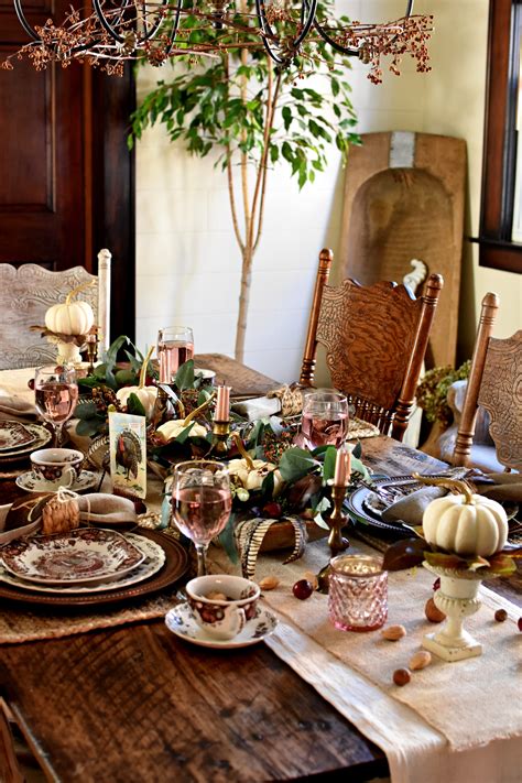 Creative Thanksgiving Tablescapes - Decor To Adore