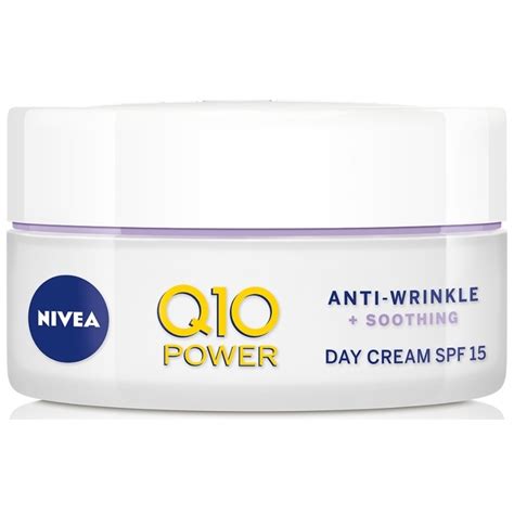 Nivea Q10 Power Anti-Wrinkle + Soothing Day Cream SPF 15 - 50 ml