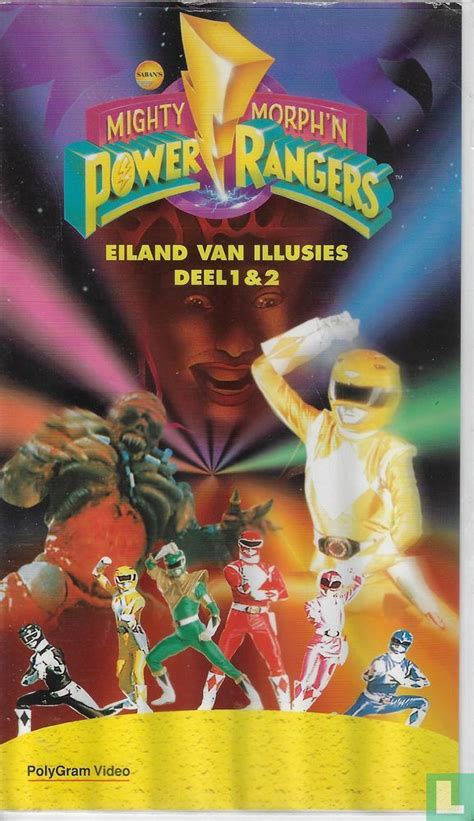 Mighty Morphin Power Rangers: Eiland van Illusies Deel 1 & 2 VHS (1995 ...