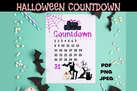 Halloween Countdown / Halloween Graphic by KY Designx · Creative Fabrica