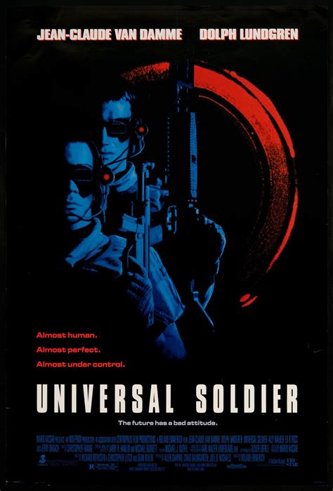 Universal Soldier | Action movie poster, Van damme, Soldier poster