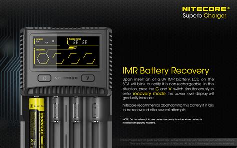 Nitecore SC4 - Fast 4-Bay Battery Charger
