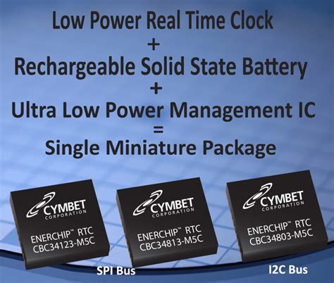 Low-power real-time-clock has integrated battery power ...