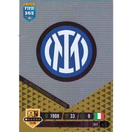 Comprar Cromo Club Badge Inter Milán Fifa 365 Adrenalyn XL 2023