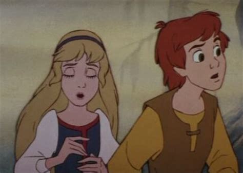 Princess Eilonwy And Taran Kiss