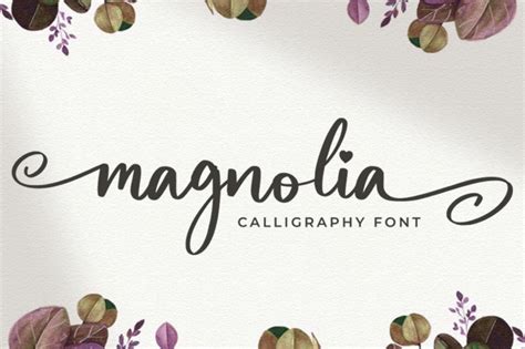 Magnolia Font - Free Fonts