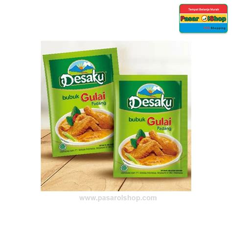 Desaku Bubuk Gulai Padang 12,5 Gram | Jual Buah Sayur Lauk Bumbu Sembako