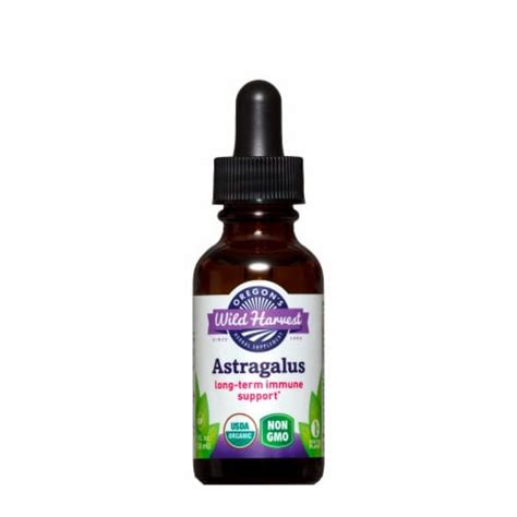 Oregons Wild Harvest Organic Astragalus Extract Herbal Supplement, 1 fl oz - Dillons Food Stores