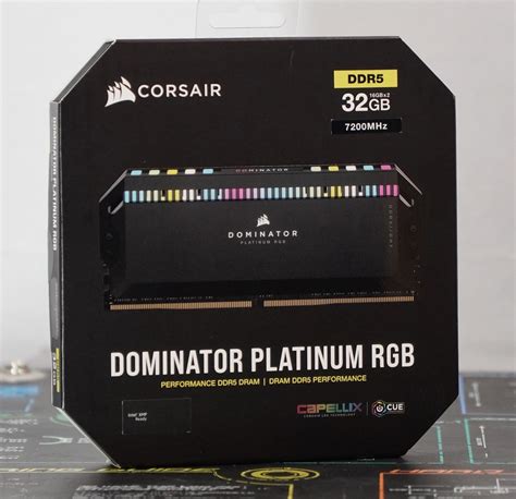 Corsair DDR5-7200 Dominator Platinum 32GB CL34 Review - ExtremeHW