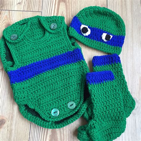 Teenage mutant ninja turtle baby costume with shell | Etsy