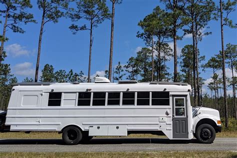 Converted school bus camper is a cozy tiny home on wheels - Curbed