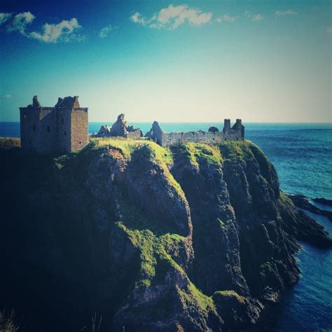 Dunnottar Castle in Stonehaven, Scotland | Alison Chino