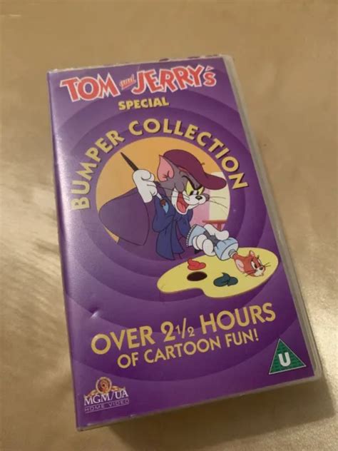 TOM & JERRY Special Bumper Collection Kids Vhs Video Tested $7.62 ...