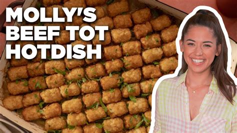 Molly Yeh's Classic Beef Tot Hotdish | Girl Meets Farm | Food Network ...