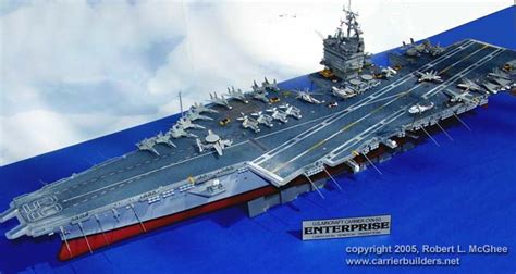 USS Enterprise CVN-65 by Robert McGhee