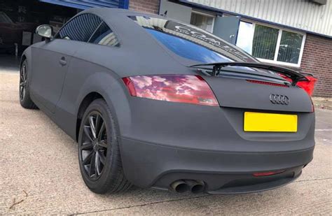 Own The Stealth Look With A Matte Black Car Wrap