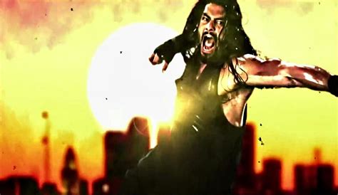 Roman Reigns Superman Punch