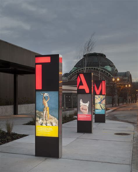 Tacoma Art Museum signage and wayfinding - by Studio Matthews ...