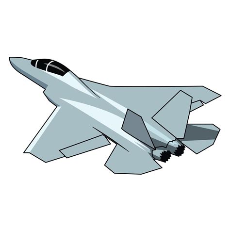 japan stealth jet fighter vector design 20301983 Vector Art at Vecteezy