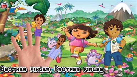 Dora Finger Family Collection Dora Finger Family Songs - YouTube