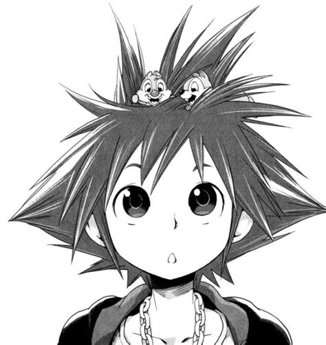 Kingdom hearts manga: Sora | Kingdom hearts art, Disney kingdom hearts, Kingdom hearts