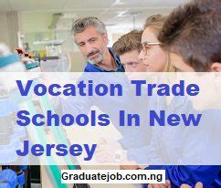 Vocation Trade Schools In NJ (New Jersey) - Graduate Job Portal