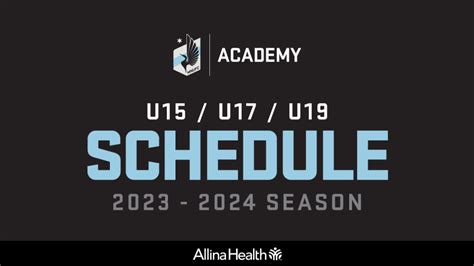 Minnesota United Academy Announces 2023-2024 MLS NEXT Schedule ...