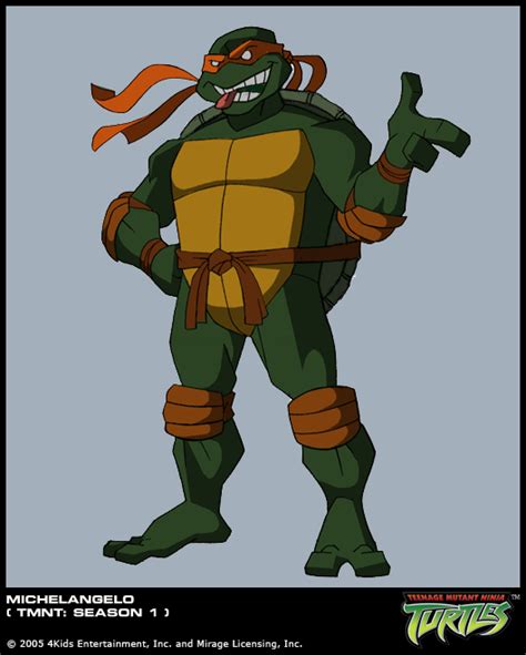 Michelangelo Splinterson | Teenage Mutant Ninja Turtles 2003 Series ...