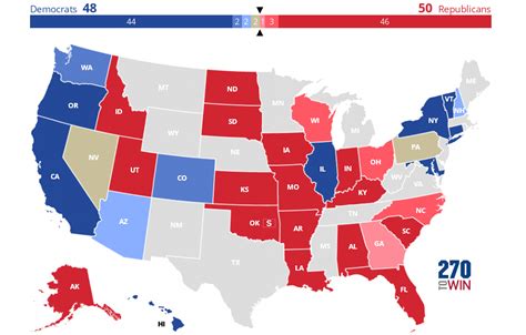 2022 Senate Election Forecast Maps - 270toWin